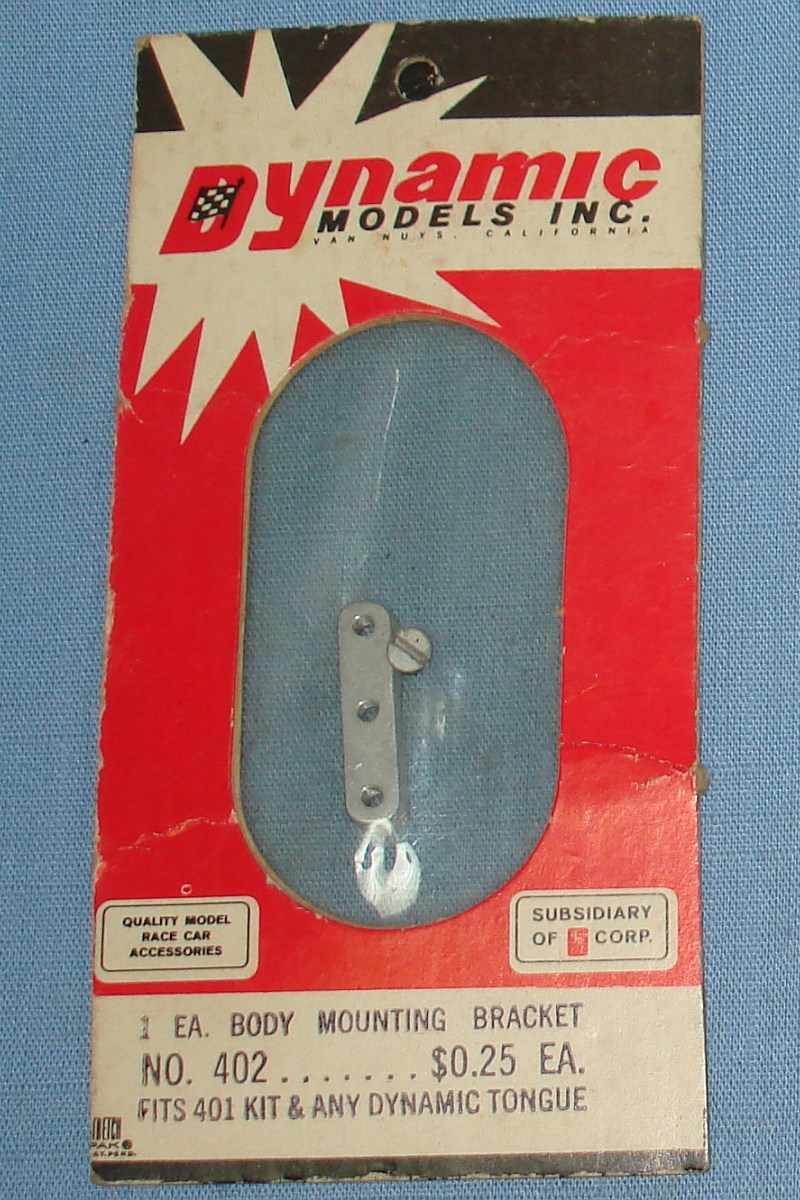 Dynamic Models 1:24 Slot Car Racing Chassis Aluminum Body Mounting Bracket #402 Dynamic Models 1:24 Slot Car Racing Chassis Aluminum Body Mounting Bracket #402