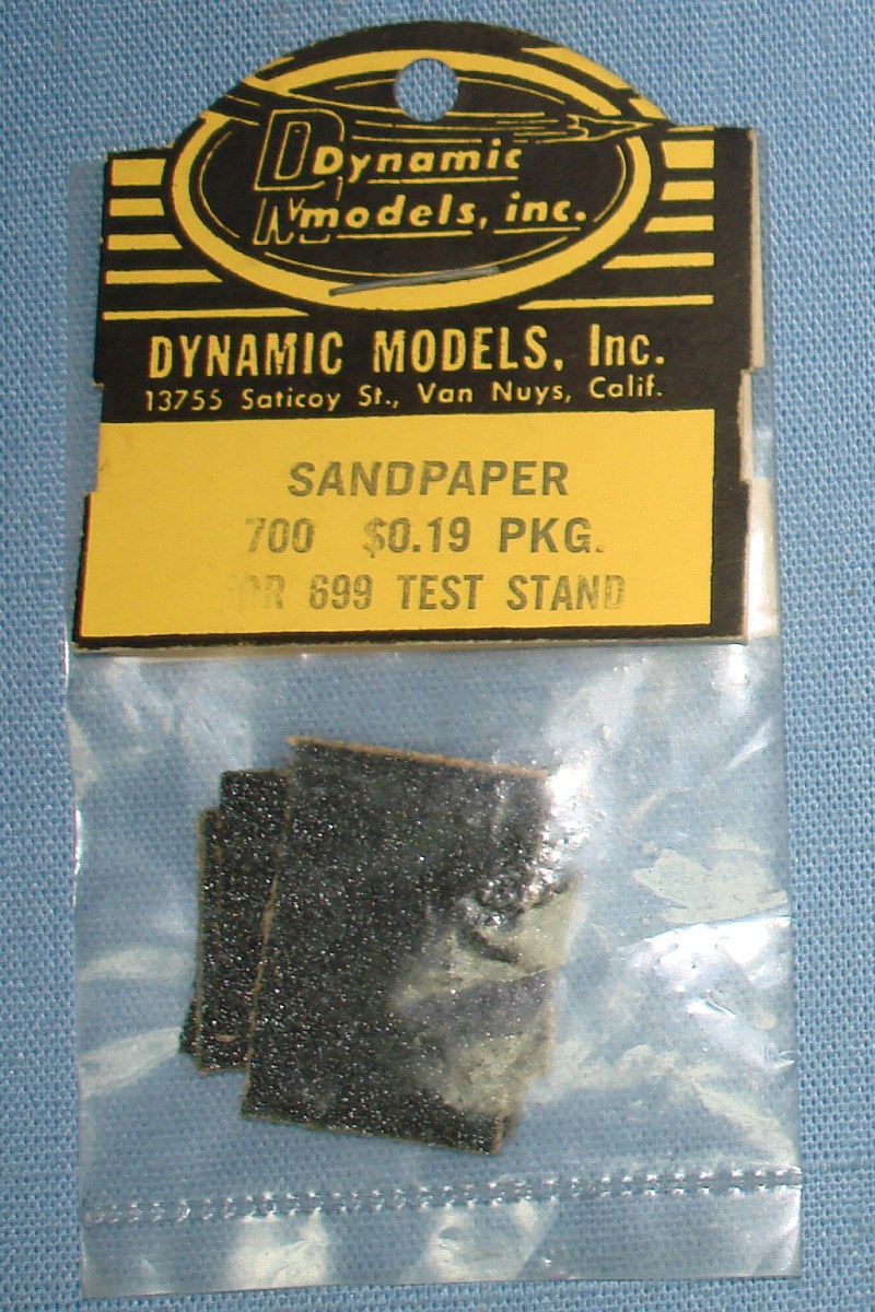 Dynamic Models 1:32 Slot Car Racing Sandpaper #700 For Test Stand #699 Dynamic Models 1:32 Slot Car Racing Sandpaper #700 For Test Stand #699
