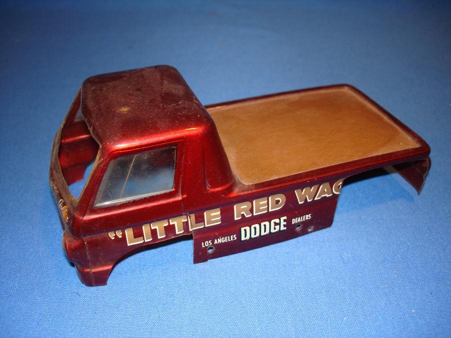 1/24 slotcar 1/24 scale Vintage slot car body BZ Little Red Wagon not painted 