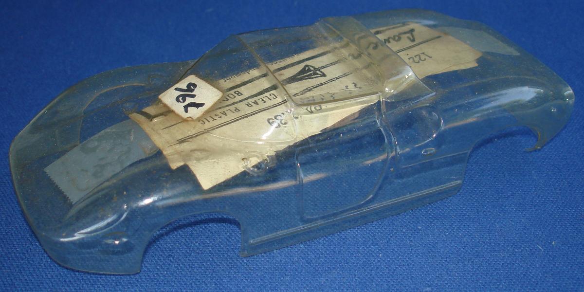 Lancer 1:24 Ferrari F1 Clear Plastic Slot Car Racing Body