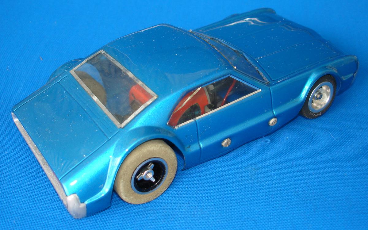 Blue Oldsmobile