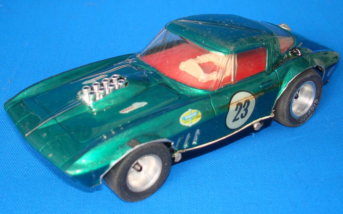 Green Chevrolet Corvette