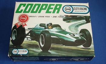 Marusan 124 Formula 1 Cooper MIB Slot Car Lid