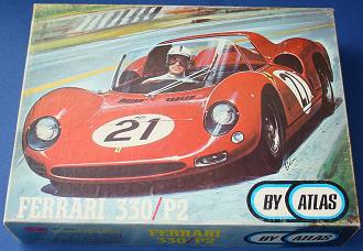 Atlas MIB 124 Ferrari 330P2 Kit Racing Kit Lid