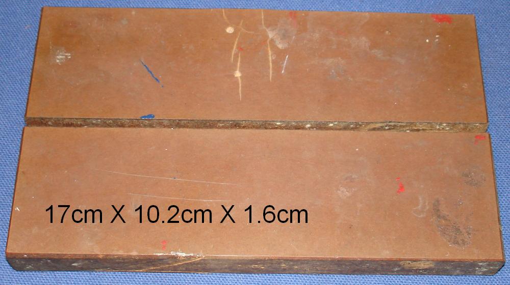 Vintage 1:24 Scale Slot Car Hand Made Chassis Testing Block 17cm X 10.2cm X 1.6cm