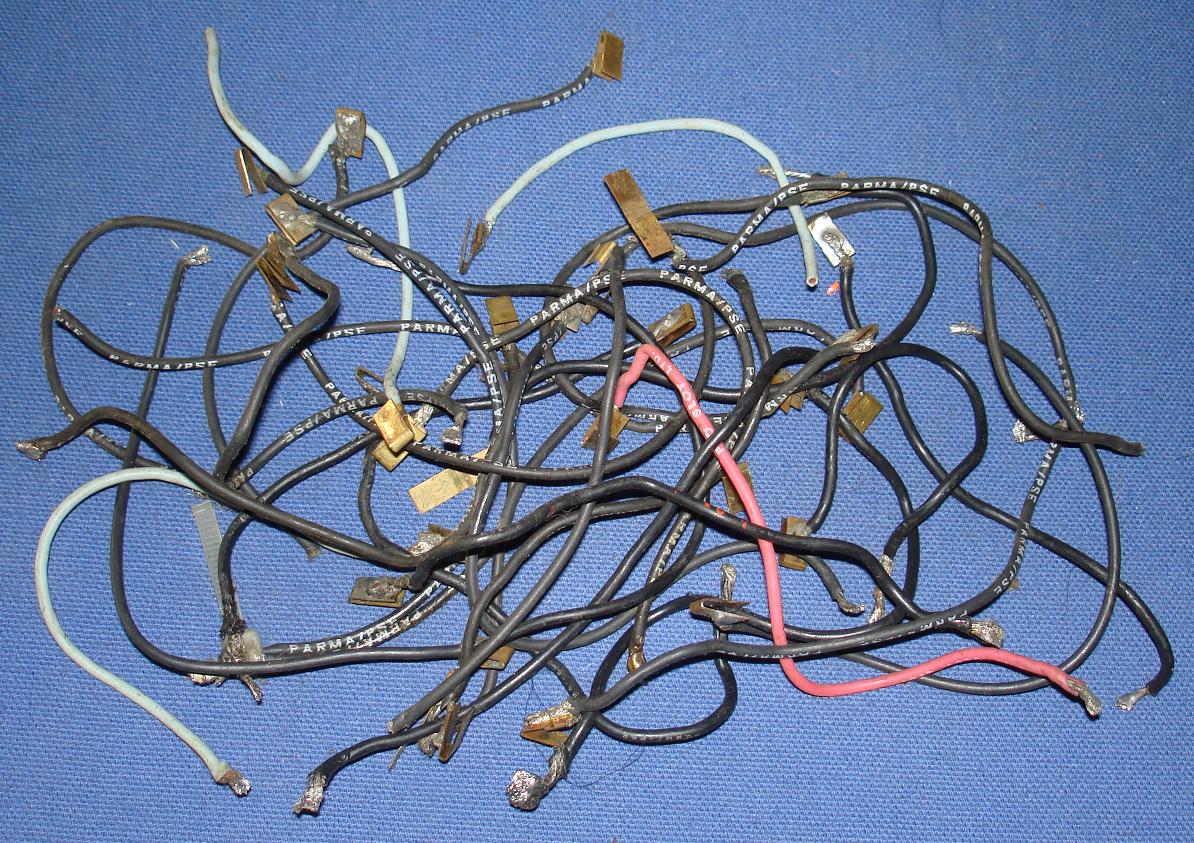 Vintage 1:24 Scale Slot Car Racing Hand Soldered Chassis Can Motor End Bell Lead Wires