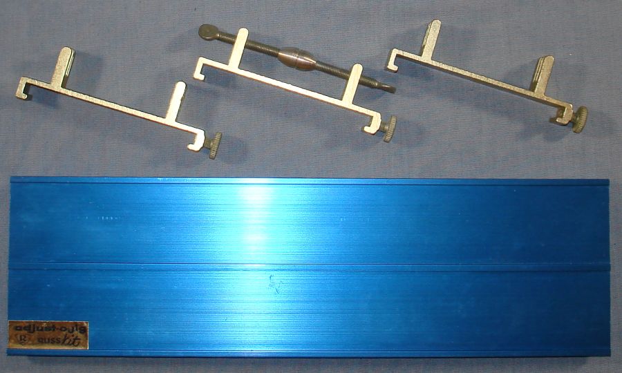 Vintage 1:24 Russkit Slot Car Racing Chassis Adjust-O-Jig #900 Clamps