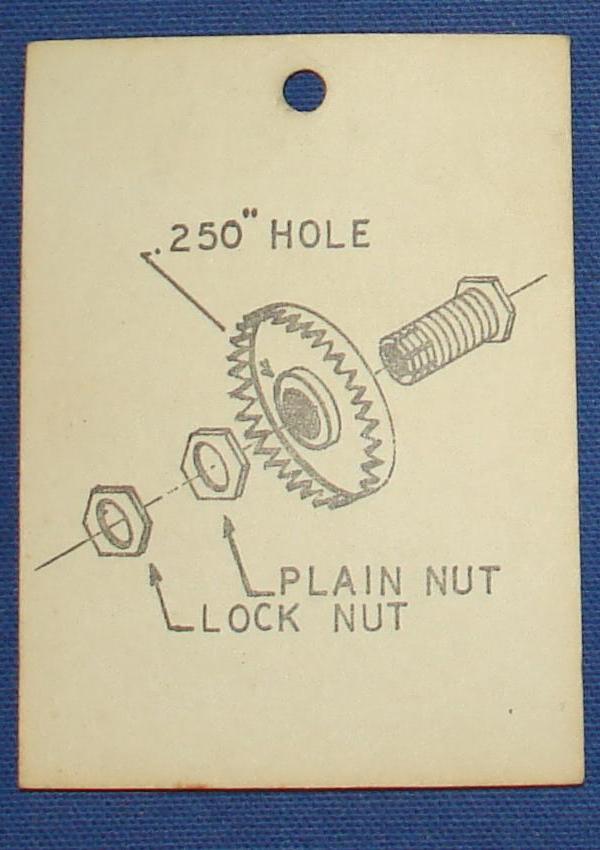 Rannalli Custom 1/24 Scale Slot Car Racing Part Brass Fail Safe Hub Instructions