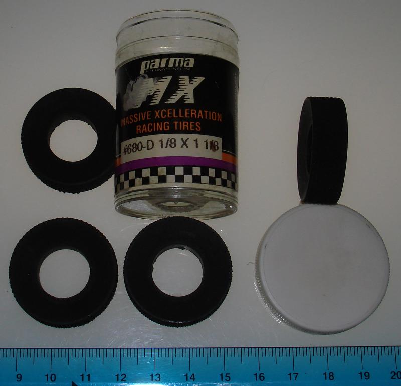 Vintage 1:24 Scale Slot Car Racing Parma MX Massive Xcelleration