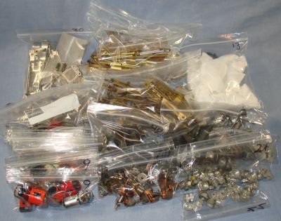 Vintage 1:24 Scratch Builders Slot Car Racing Chassis & Motor Collection Bagged
