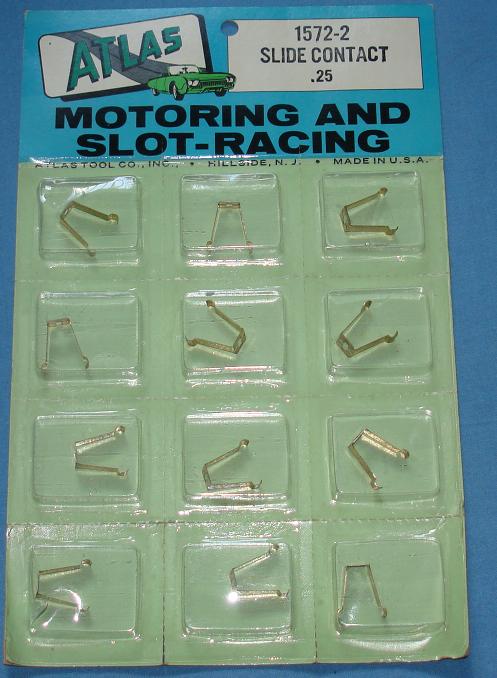 Atlas Slot Car Home Racing Parts #1572-2 Controller Slide Contacts Atlas Slot Car Home Racing Parts #1572-2 Controller Slide Contacts
