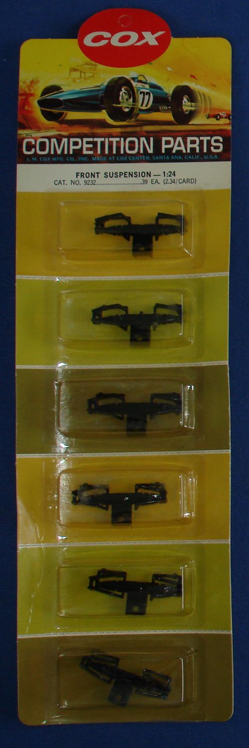 Cox 1:24 Electric Road Racing Slot Car Competition Cox Alloy Guide Posts