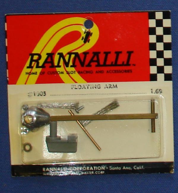 Rannalli Custom 1/24 Scale Slot Car Racing Parts Floating Arm
