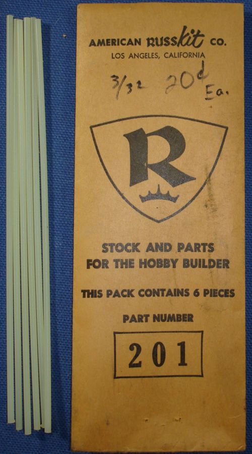 Russkit 1:24 Scale Slot Car Racing Nylon Rod Stock Russkit 1:24 Scale Slot Car Racing Nylon Rod Stock
