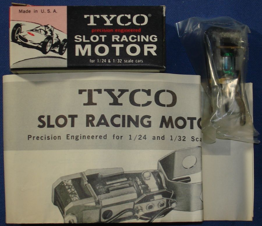 Tyco 1:24 Scale Slot Car Racing Parts Inline 12V Motor Tyco 1:24 Scale Slot Car Racing Parts Inline 12V Motor