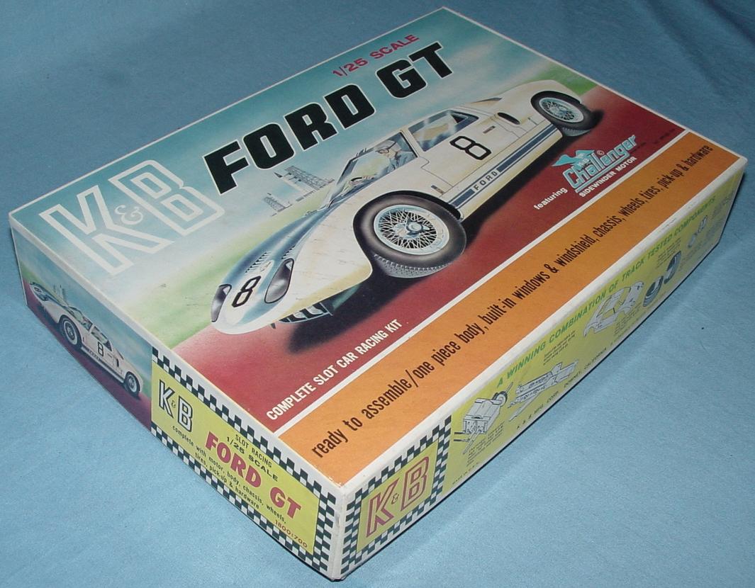 K&B 125 Scale Ford GT White