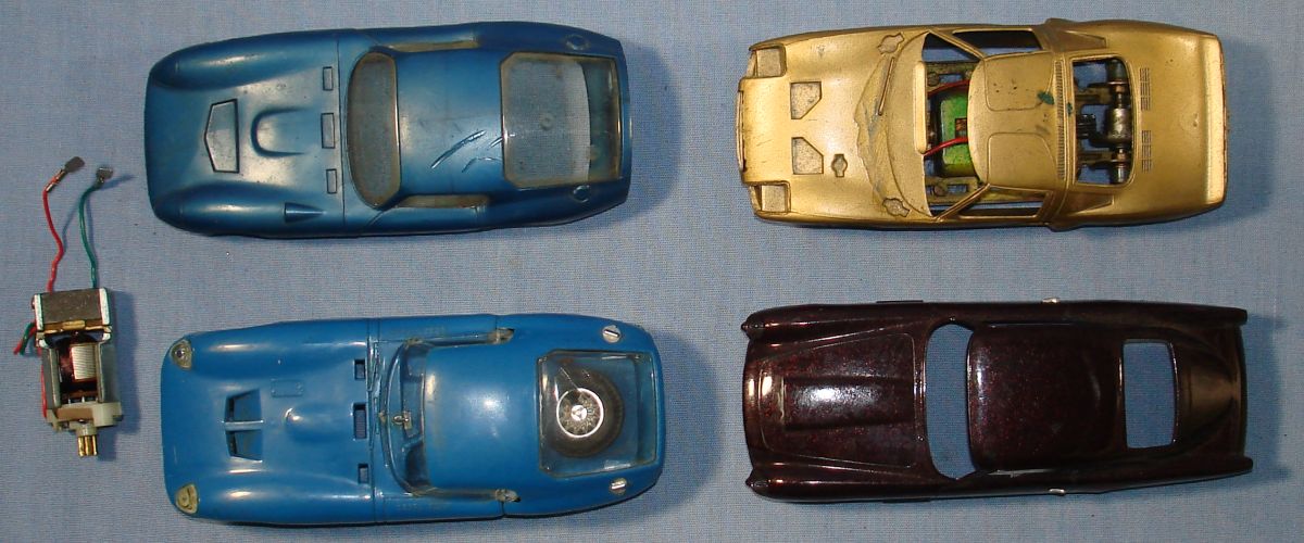 HERM'S SLOT SHOP: VINTAGE 1/32 1/24 SLOT CAR PARTS, CARS, BODIES