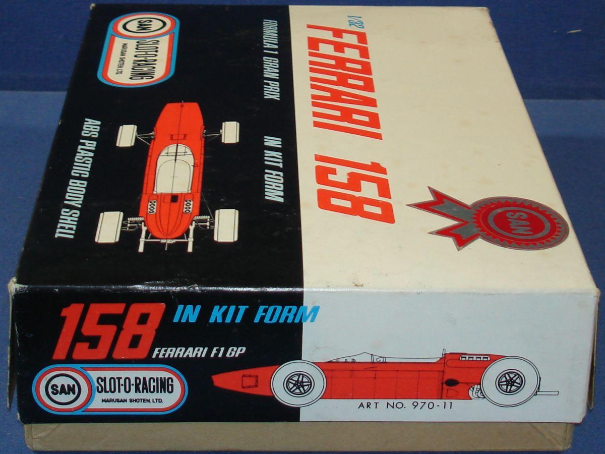 Marusan MIB 1/32 Formula 1 Ferrari Slot Car Box Panel