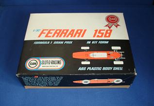 Marusan MIB 1:32 Formula 1 Ferrari Slot Car Box Lid