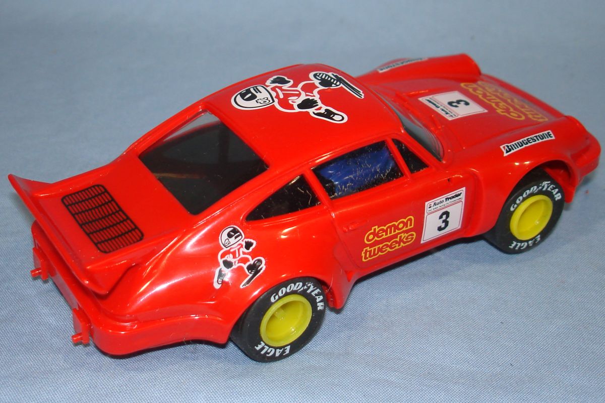 Scalextric Slot Car Racing Red Porsche 911 C394 Spoiler Scalextric Slot Car Racing Red Porsche 911 C394 Spoiler