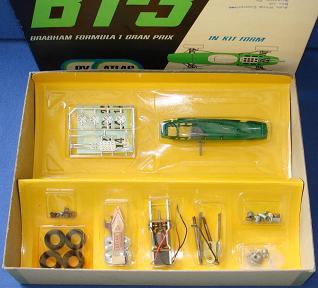 Atlas 132 Formula 1 BT3 NMIB Slot Car Kit Contents