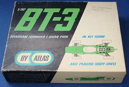 Atlas 132 Formula 1 BT3 NMIB Slot Car Kit Box