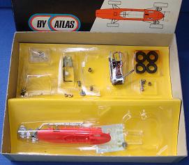 Atlas 132 Formula 1 Ferrari 158 NMIB Slot Car Kit Contents