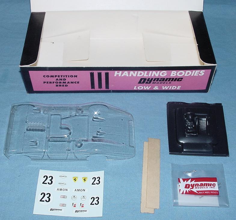 Dynamic #3224 Can Am Ferrari 612 Slot Car Racing Body Kit