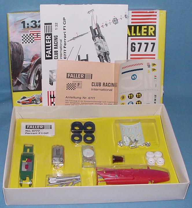 Faller 1:32 Scale Ferrari F1 GP Slot Car Club Racing Kit 6777