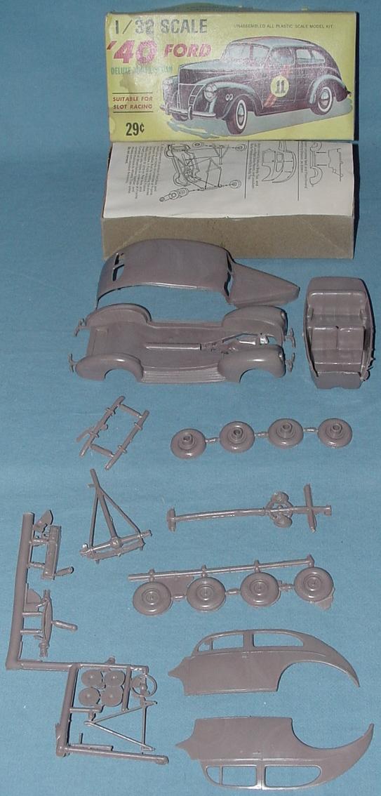 Palmer 1940 Ford Sedan MIB Slot Car Racing Model Kit