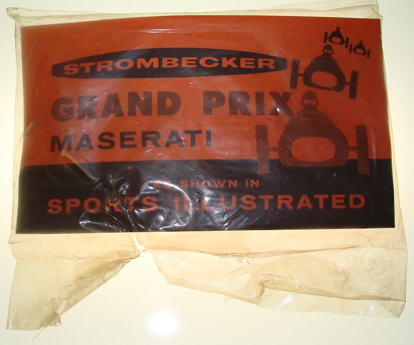 Strombecker 1:32 Sports Illustrated Grand Prix Racing Maserati Slot Car Kit Contents