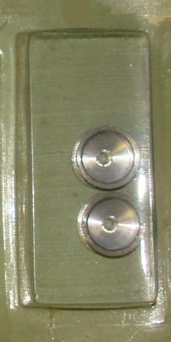 Atlas Slot Car Parts #1570-36 5/8 Inch Diameter Aluminum Wheels