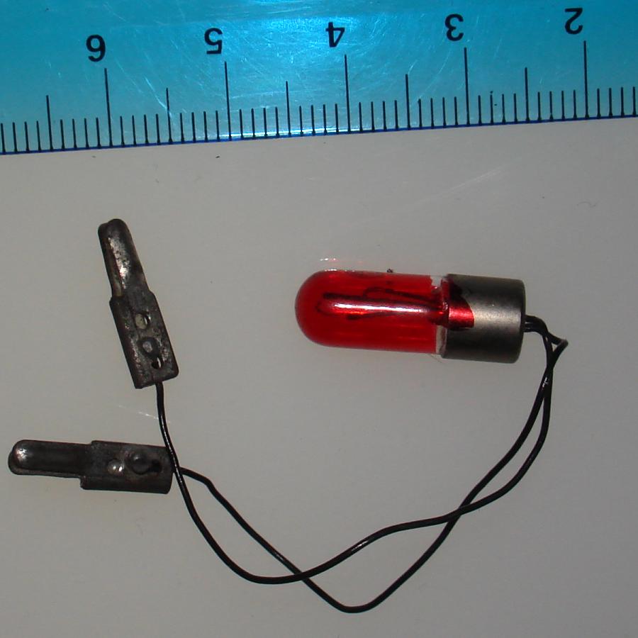 Strombecker 132 Scale State Police Slot Car Flashing Cherry Dome Replacement Light Bulb