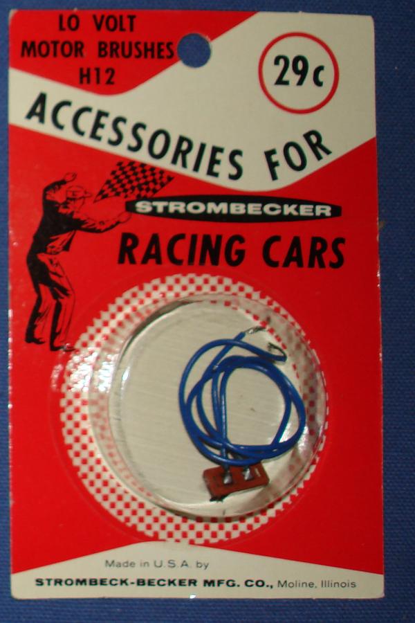 Strombecker 1:32 Electric Road Racing Slot Car Parts Lo Volt Motor Brushes