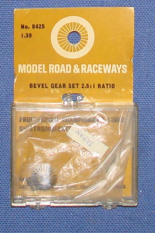Vintage 1:32 Scale Strombecker Slot Car Racing Brass Bevel Gear Set 2:5:1 Ratio