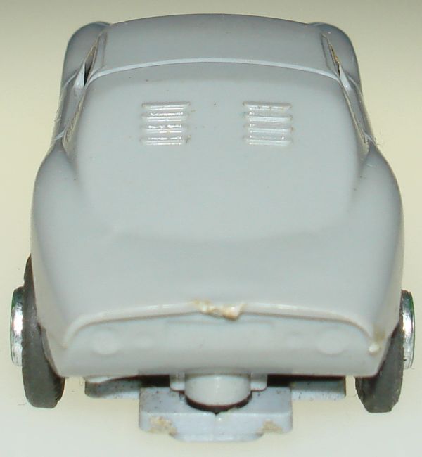 Atlas 1101 Grey Porsche GTO Slot Car Exhaust