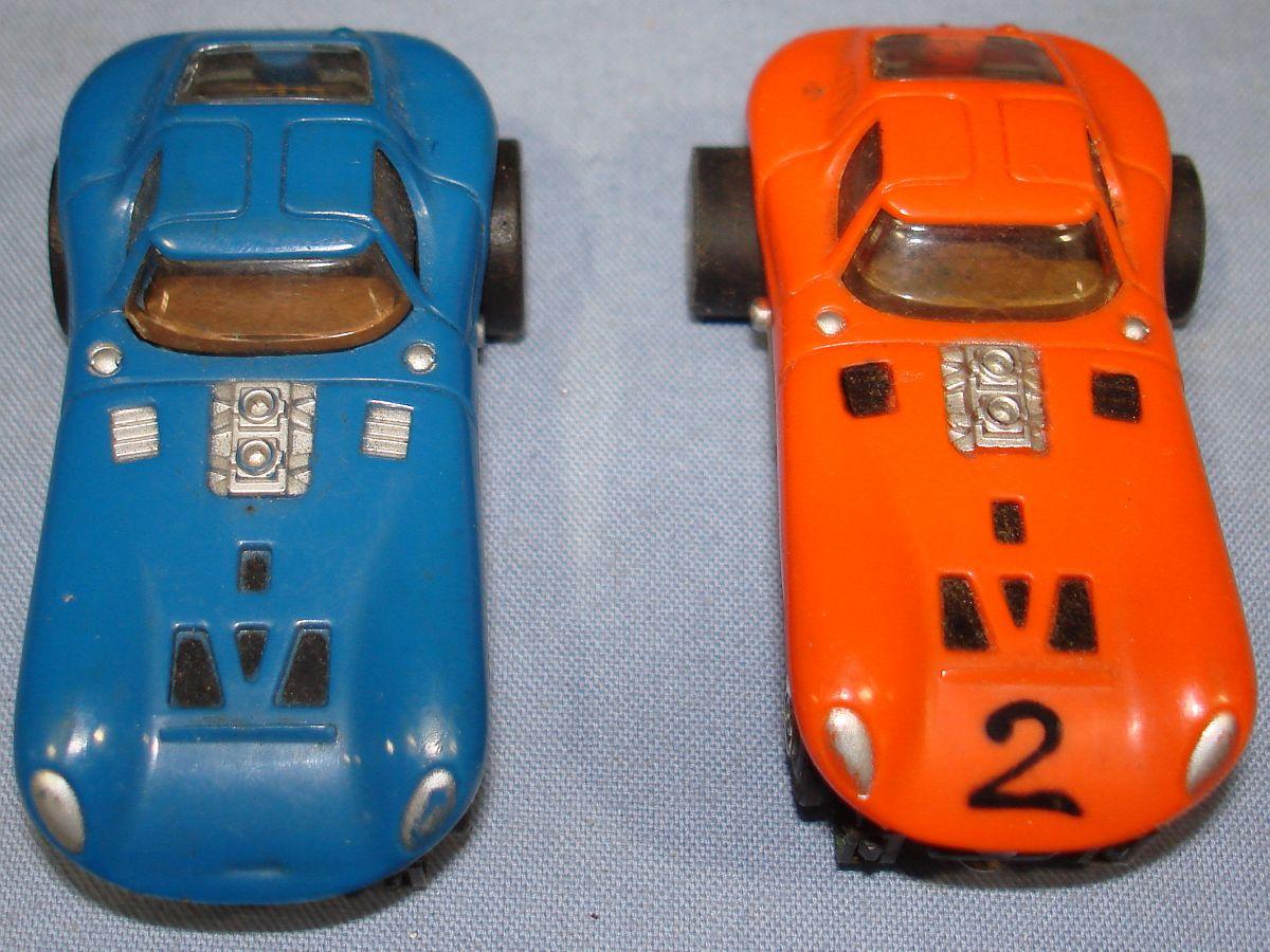 Scale Slot Car Racing Blue
