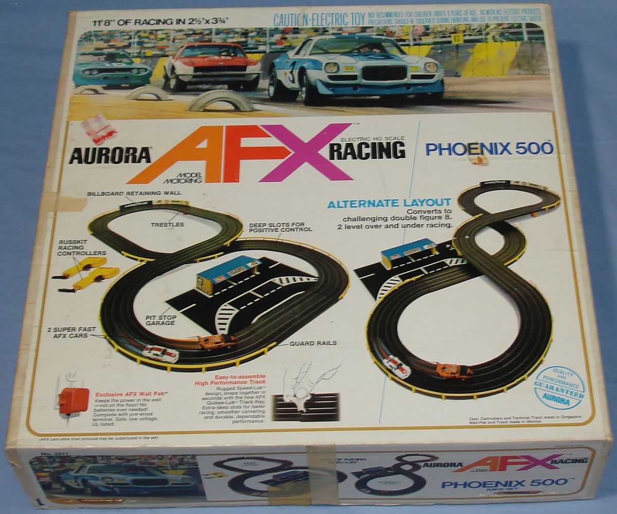 Aurora AFX Ultra-5 racing set | Slot car racing sets 