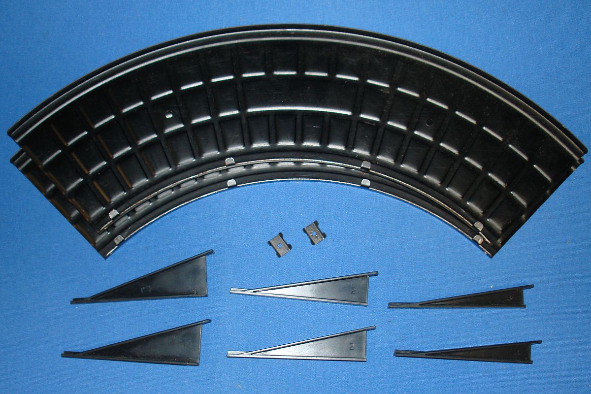Aurora Model Motoring HO Scale Slot Car Racing Specialty Track Banked Curve Adapters #1463 Aurora Model Motoring HO Scale Slot Car Racing Specialty Track Banked Curve Adapters #1463