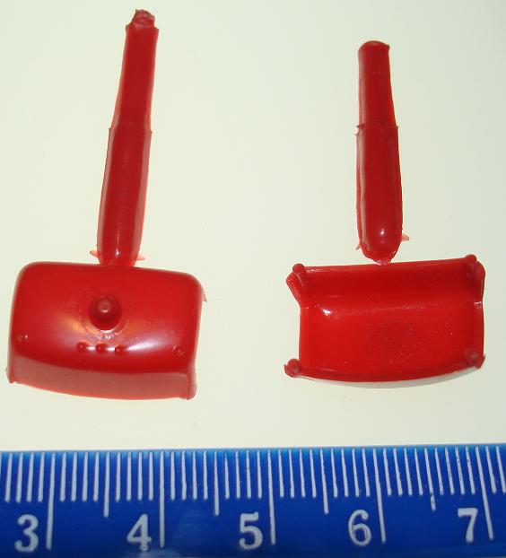 Aurora Red Slot Car Tow Truck Roof