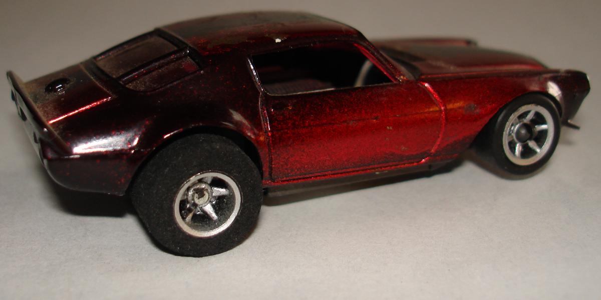 AFX Chevroltet Camaro Hand Built Candy Apple Red Chrome Slot Car Prototype