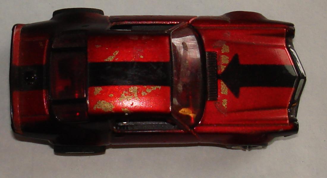 AFX Chevroltet Camaro Hand Built Candy Apple Red Chrome Slot Car Prototype Trunk Roof Hood