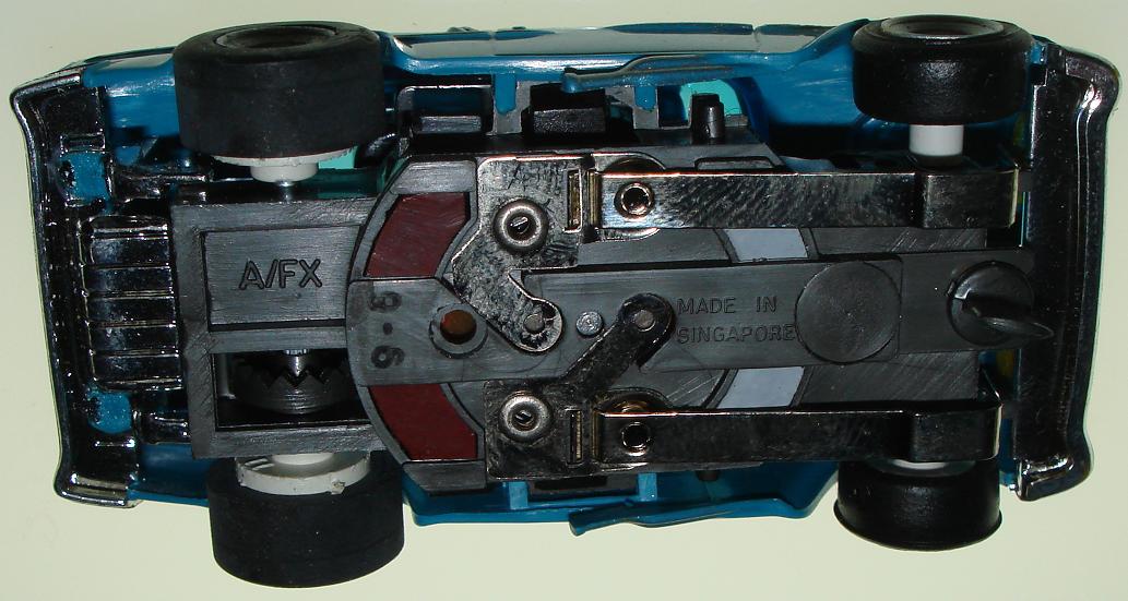 Box 55 AFX 55 Chevy Bel Air HO Slot Car Chassis