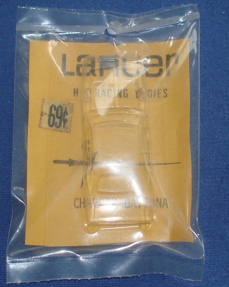 Lancer HO Scale Clear Slot Car Body Kit Dodge Charger Daytona