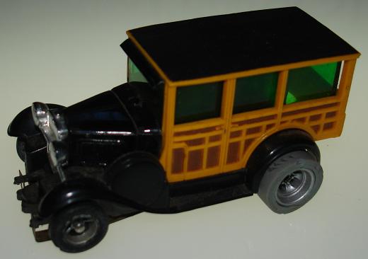 AFX Vintage 1929 Model A Woodie Wagon Slot Car