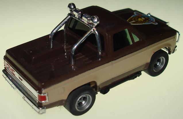 AFX Slot Car Fall Guy Pickup Reverse