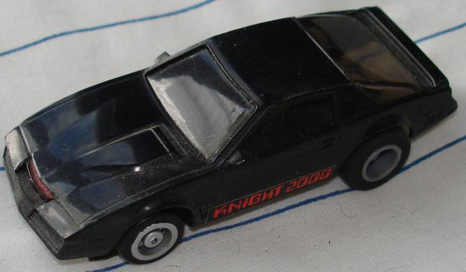 Ideal HO Slot Car Black 1979 Firebird Trans Am Knight Rider 2000 Kitt