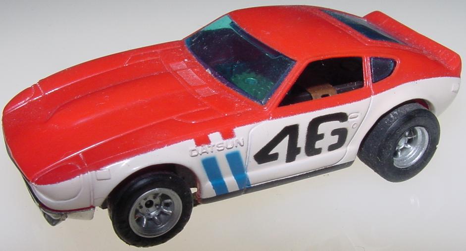 AURORA AFX DATSUN 240Z 46 SLOT CAR RUNNER Mister Coney