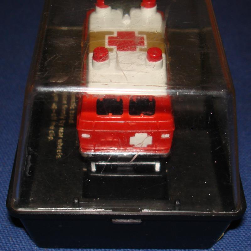Aurora AFX Magna Traction Dodge Rescue Van Vehicle Slot Car MIB Patient Door