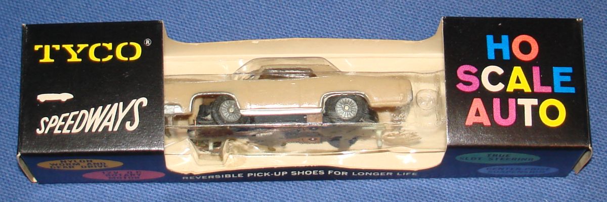 Tyco S HO Speedways Slot Car MIB Pontiac Grand Prix